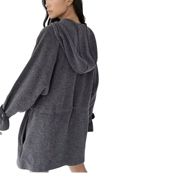 Free People We The Free Sadie Surplus Knit Pullover Fleece Jacket Size L - Picture 4 of 11